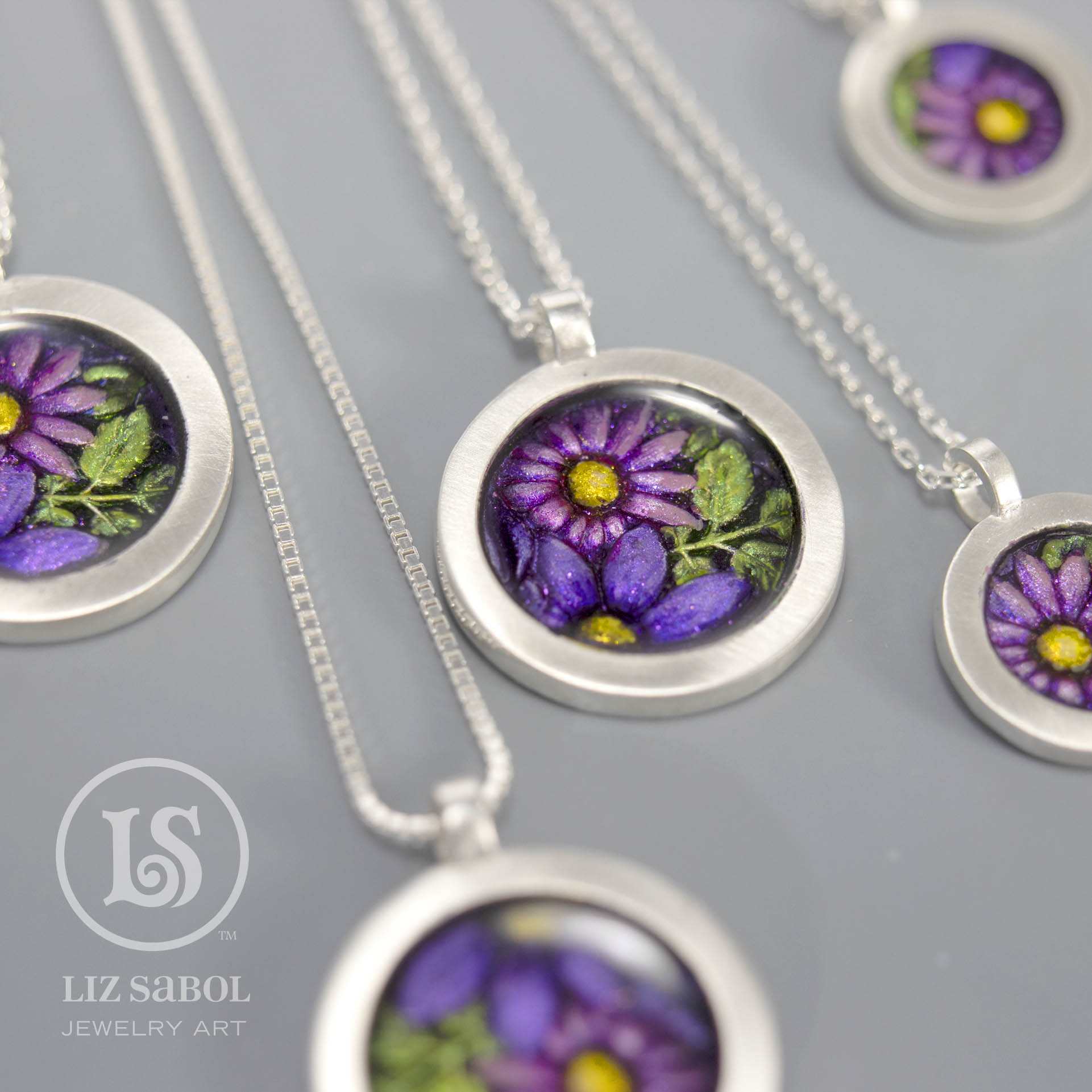 Matching bridal party pendants